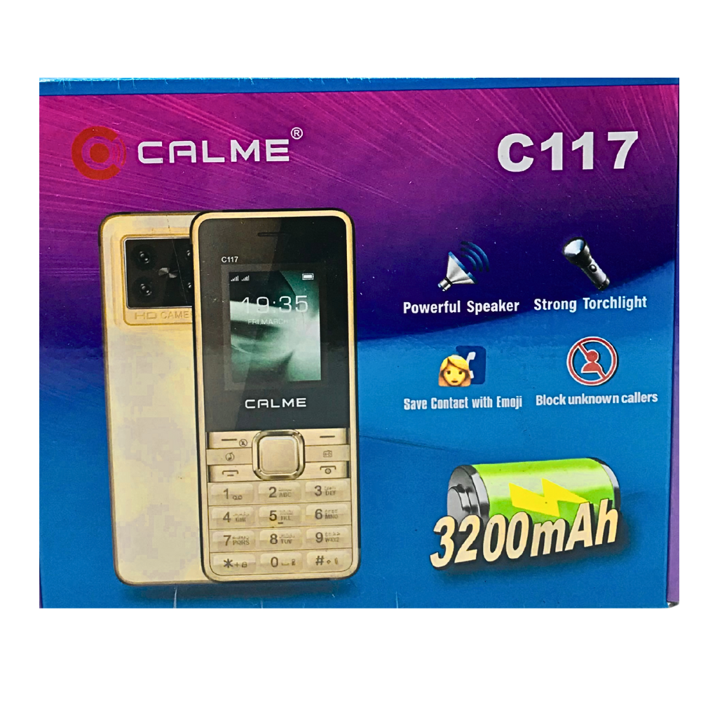 CALLME C117 KEYPAD MOBILE BATTERY 3200mAh DISPLAY 1.8'' DUAL SIM [CALLME C117]