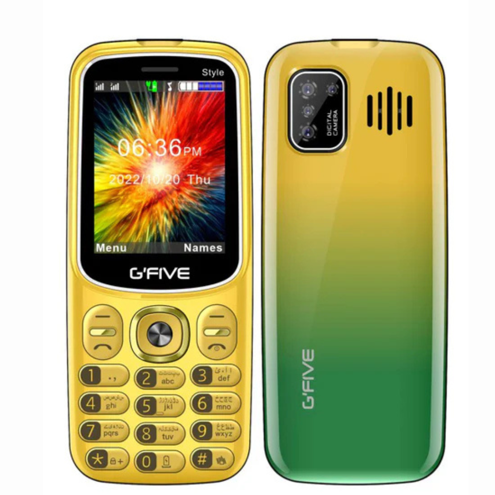 KEYPAD MOBILE ITEL GFIVE STYLE DISPLAY 2.4'' BATTERY 3000mAh DUAL SIM [GFIVE STYLE]