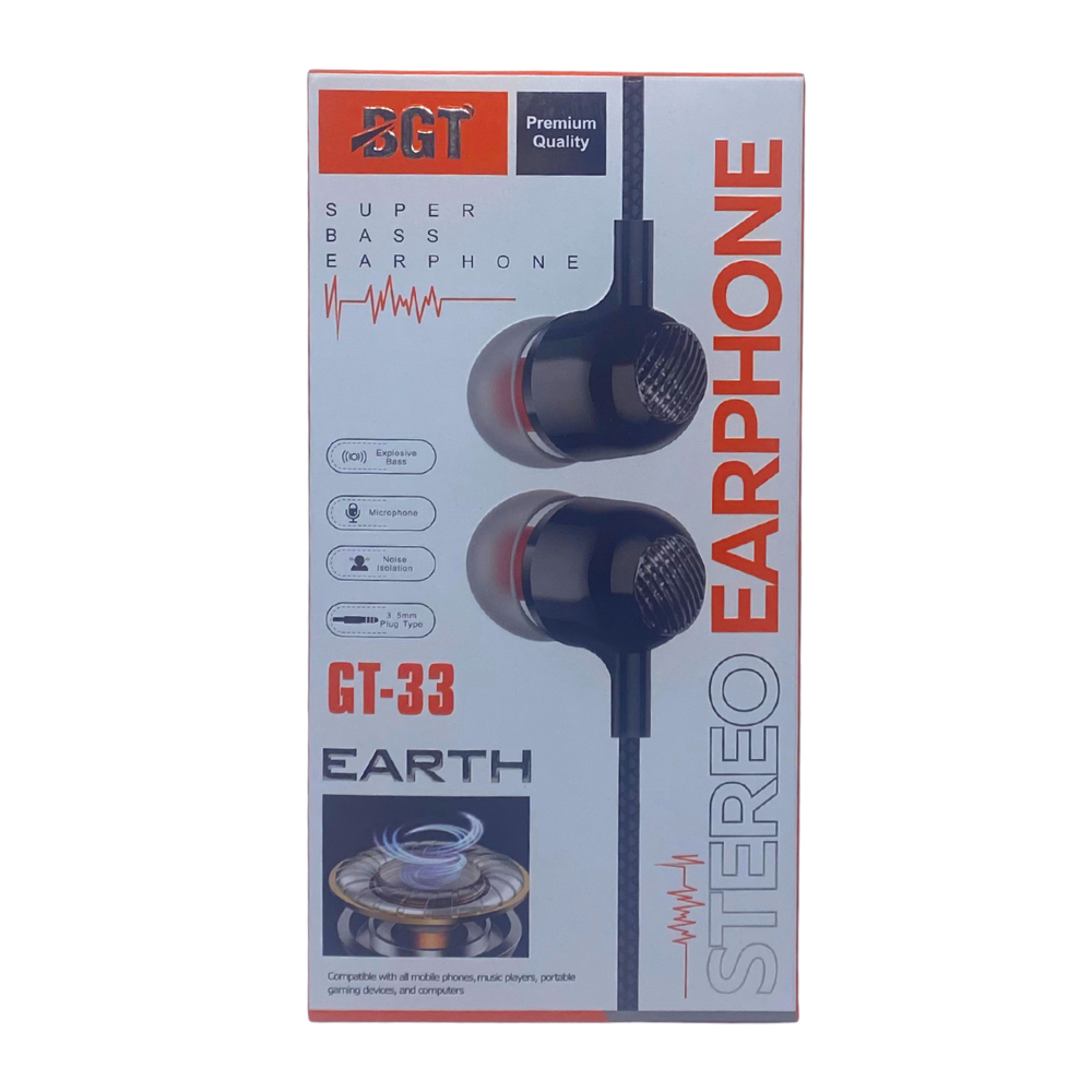 BGT STEREO HANDFREE (GT-33) [HF BGT GT33]