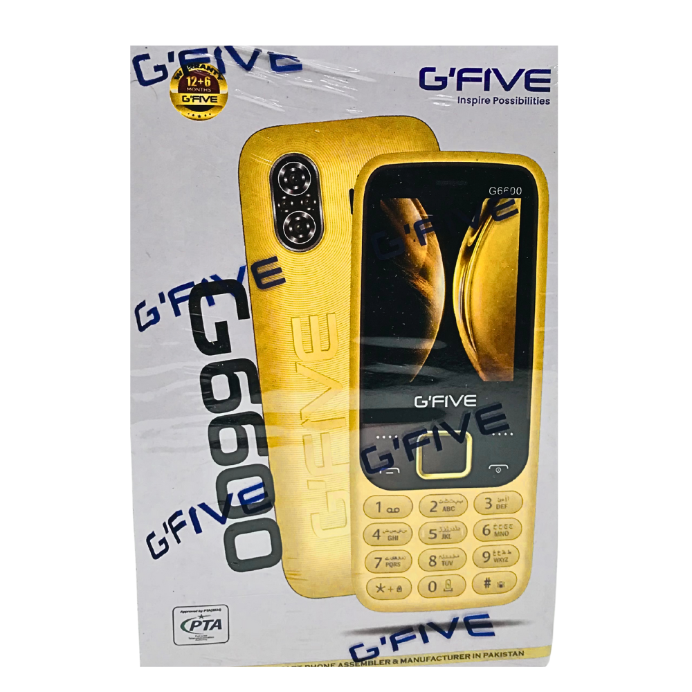 GFIVE G6600 KEYPAD MOBILE BATTERY 3500mAh DISPLAY 2.4'' DUAL SIM [GFIVE G6600]