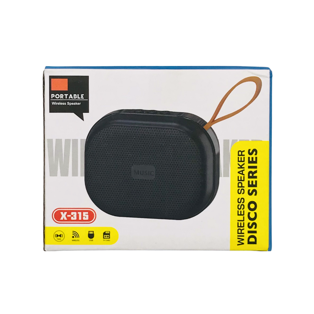 PORTABLE WIRELESS SPEAKER (X-315) [SPEAKER X315]