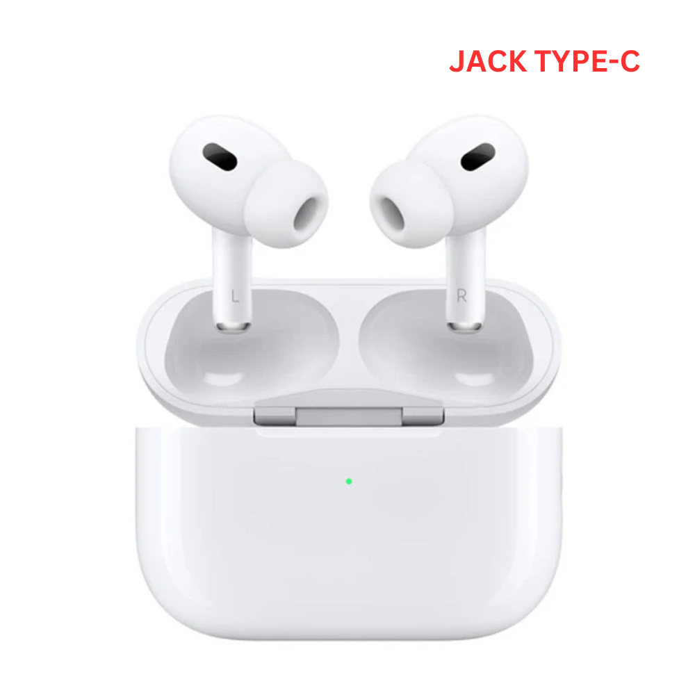 AIRPODS PRO2 (WHITE) JACK TYPE-C WITH BUZZER  [PRO2 TYPEC]