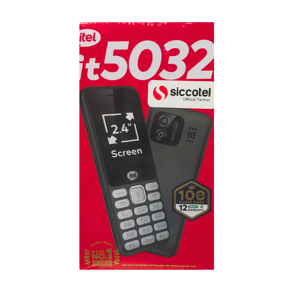 KEYPAD MOBILE ITEL 5032 DISPLAY 2.4'' BATTERY 2000mAh CHARGER TYPE-C [ITEL 5032]