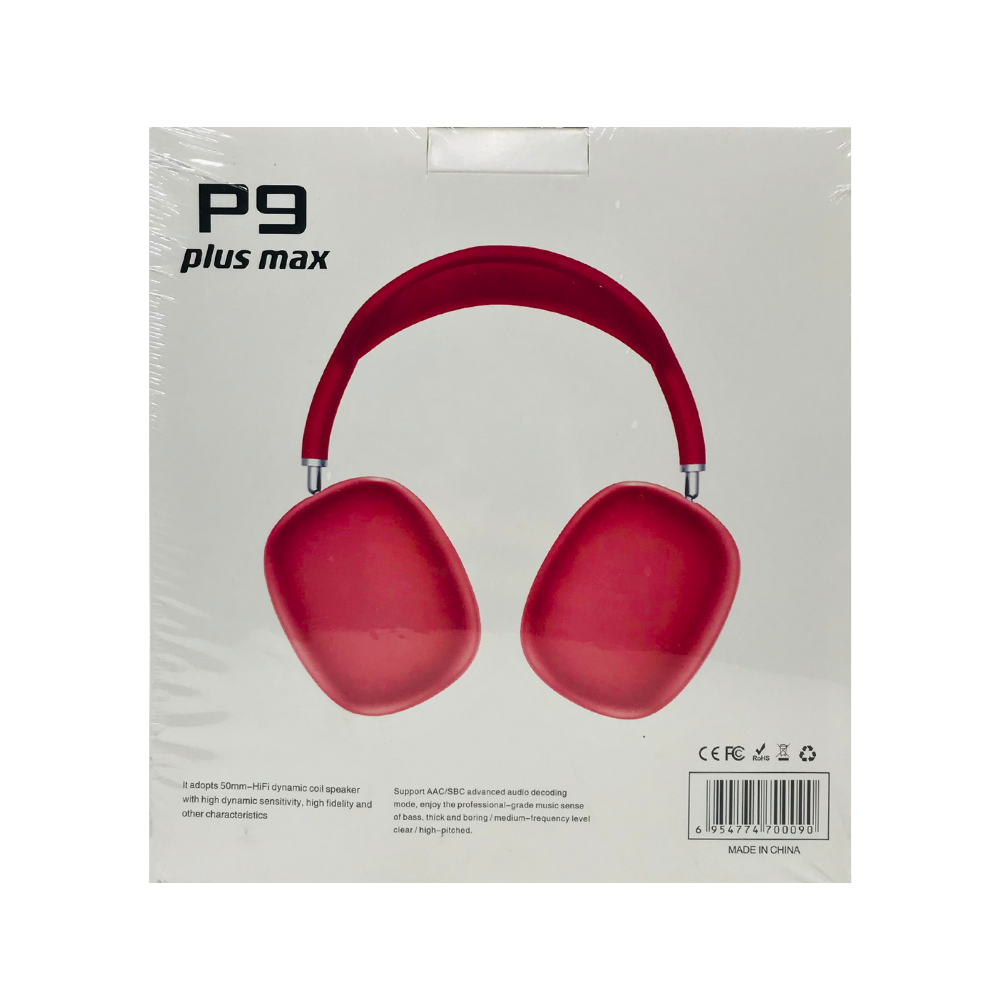 WIRELESS BLUETOOTH HEADPHONE P9 [HEADPHONE P9]