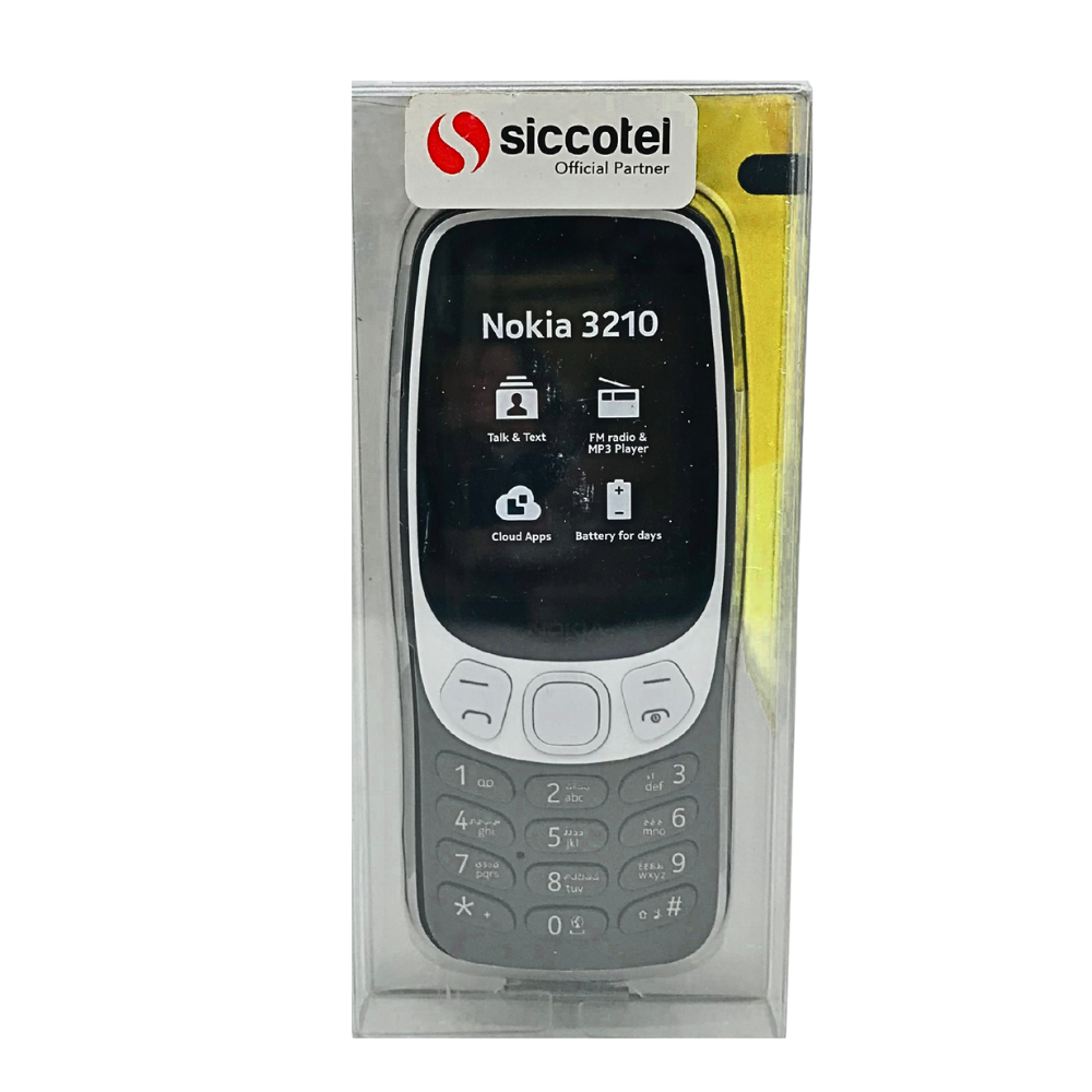 NOKIA 3210 KEYPAD MOBILE BATTERY 1450mAh DISPLAY 2.4'' DUAL SIM [NOKIA 3210]