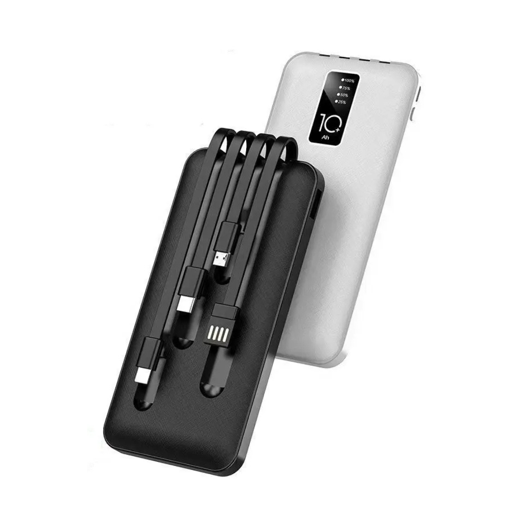 JCELL POWER BANK 4 WIRED (10000mAh) [PB JCELL J102] 
