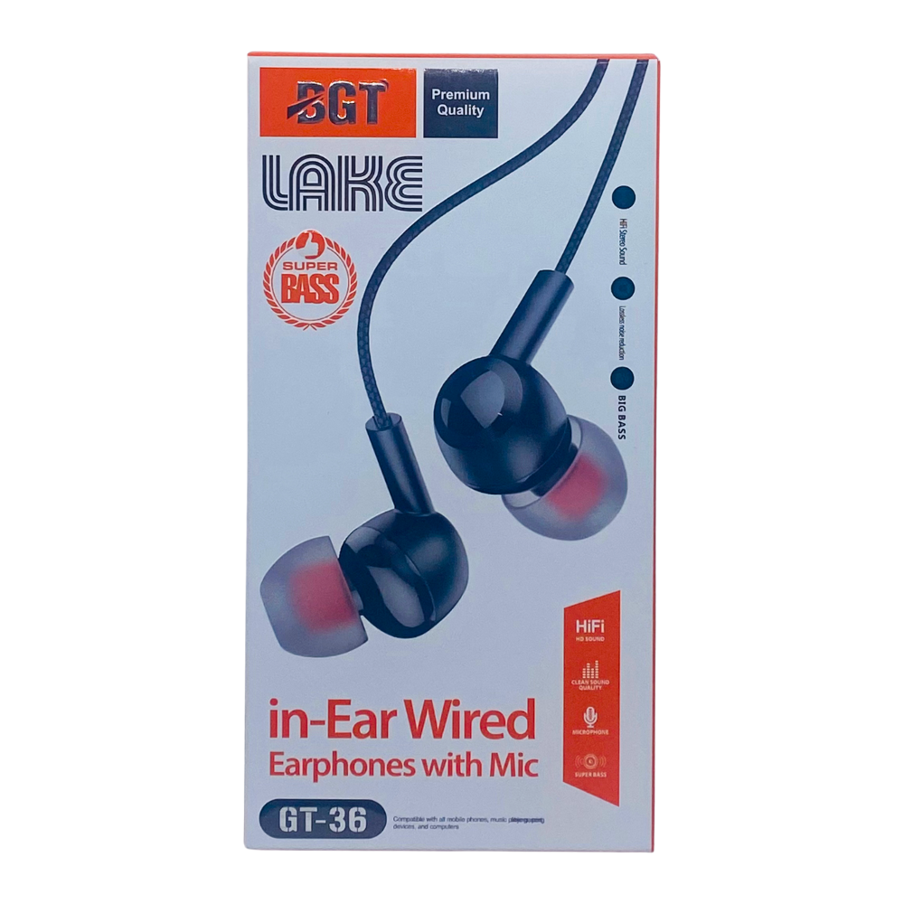 BGT STEREO HANDFREE (GT-36) [HF BGT GT36]