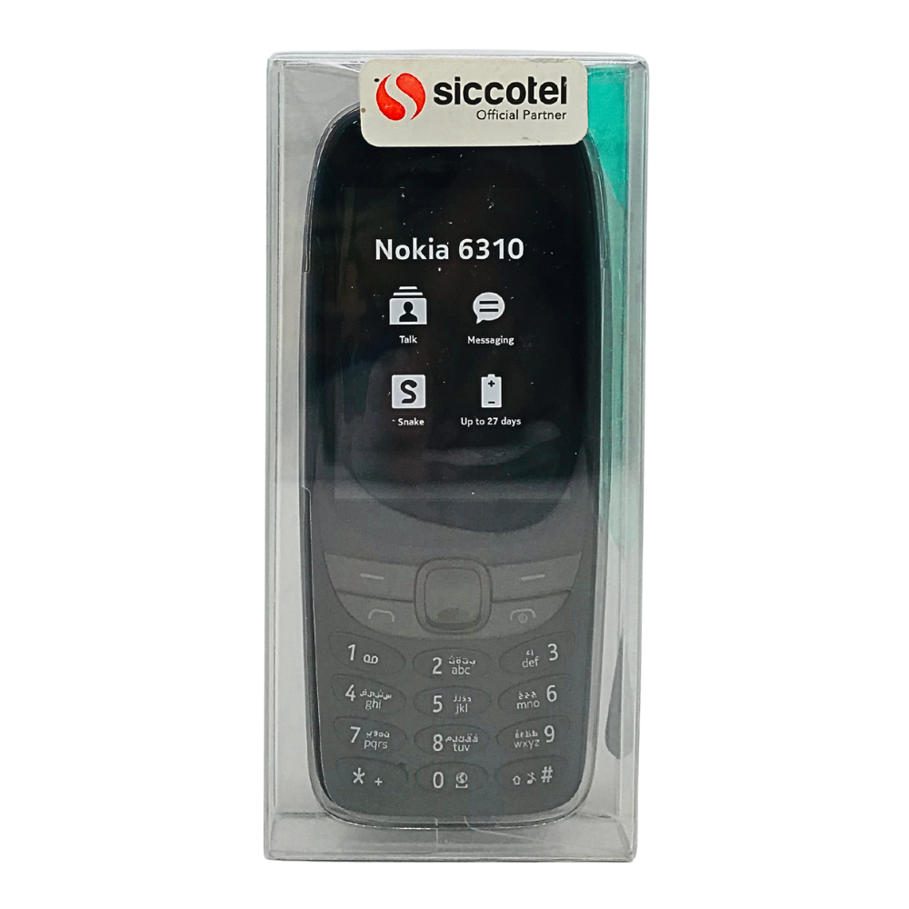NOKIA 6310 KEYPAD MOBILE BATTERY 1450mAh DISPLAY 2.8'' DUAL SIM [NOKIA 6310]
