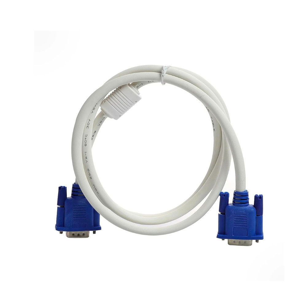 CPU WHITE VGA CABLE [CPU VGA-2]