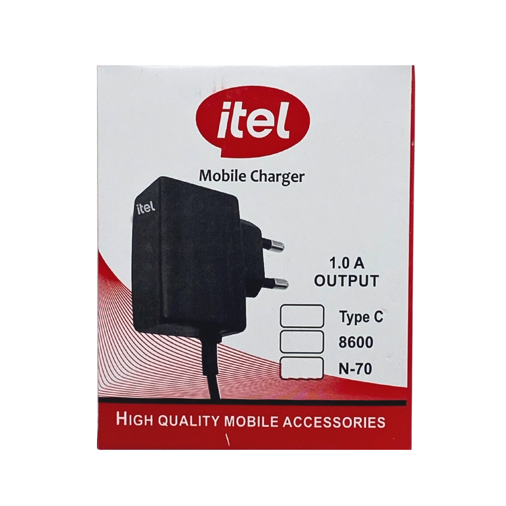 ITEL MINI KEYPAD MOBILE PHONE CHARGER (TYPE-C) [CH KEYPAD TYPEC]