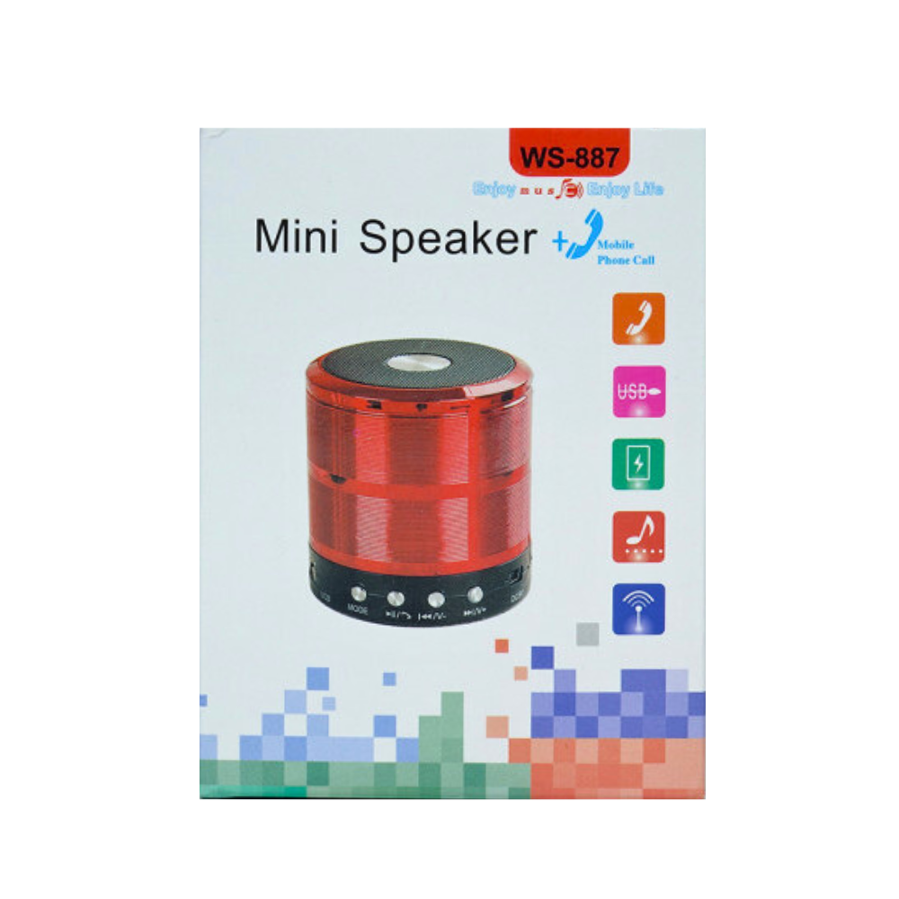 MINI SPEAKER WS-887 [MINI WS887]