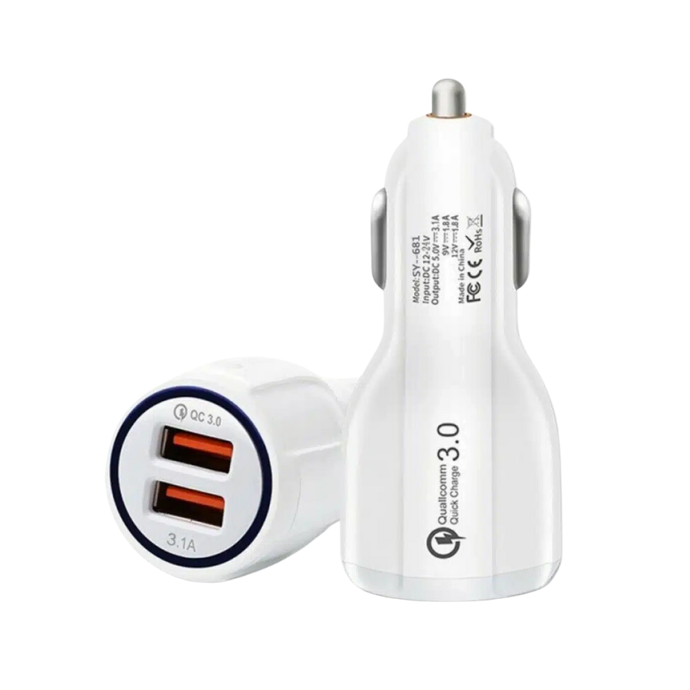 MST CAR 2USB CHARGER QUALCOMM 3.0 [CH MST CAR]