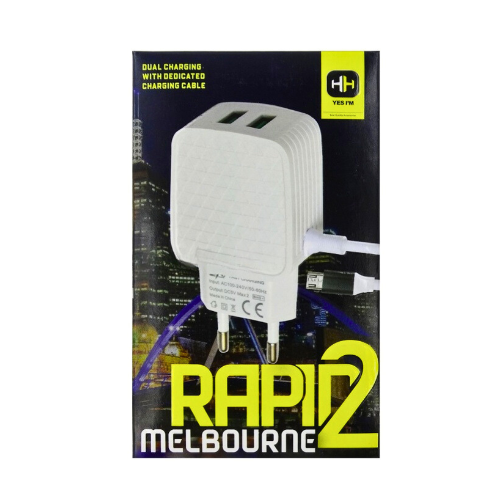 FAST & POWERFUL CHARGER with FIX CABLE (MELBOURNE) [CH HH-3]