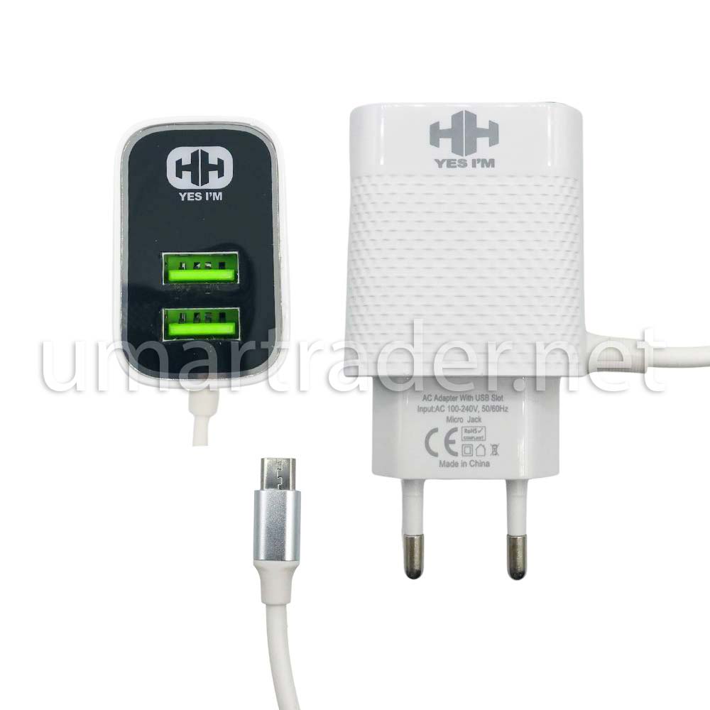 [CH HH-8] FAST & POWERFUL CHARGER with FIX CABLE (HH-17)