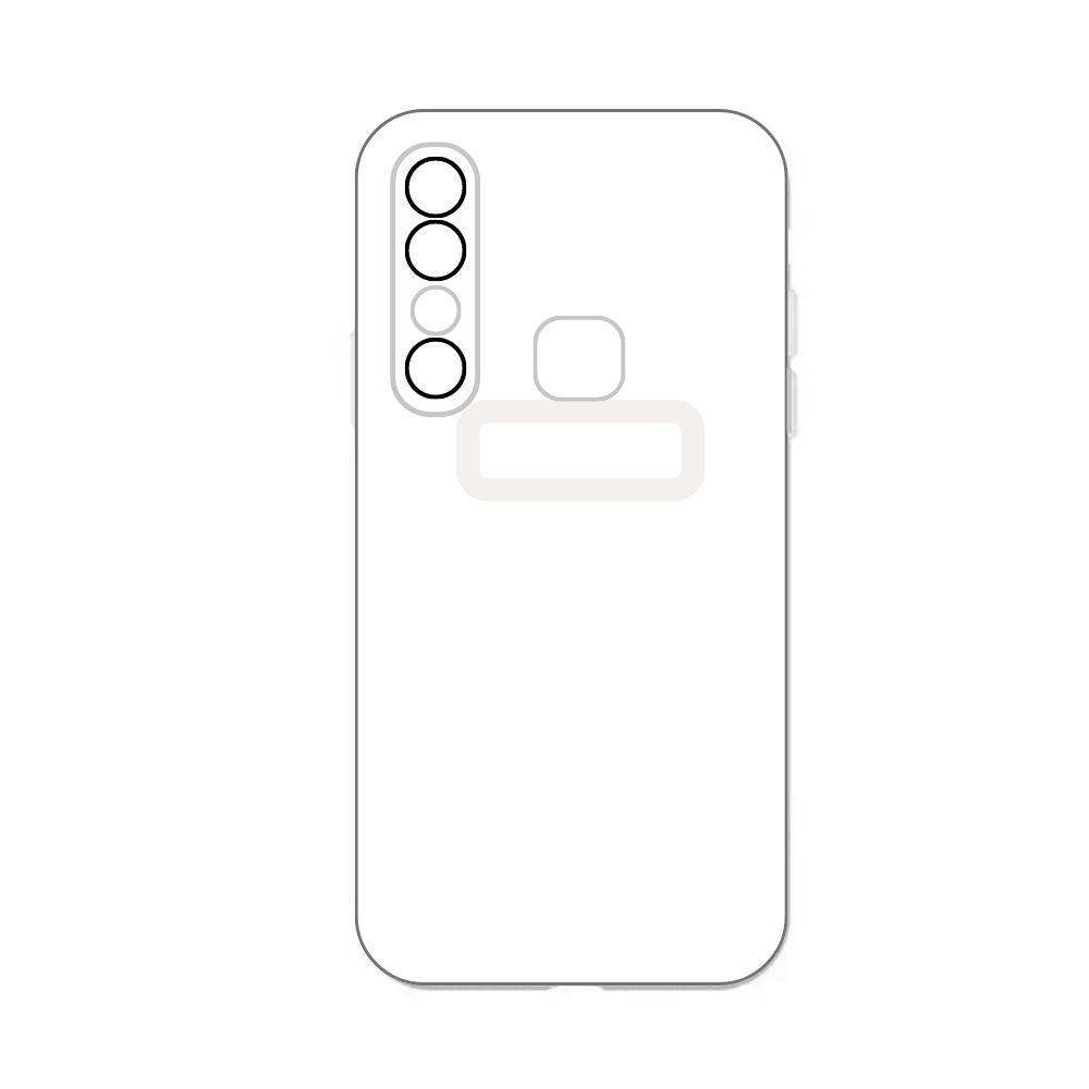 WHITE TPU CAMERA LENS POUCH (INFINIX HOT 8) [PO HOTE8-14]