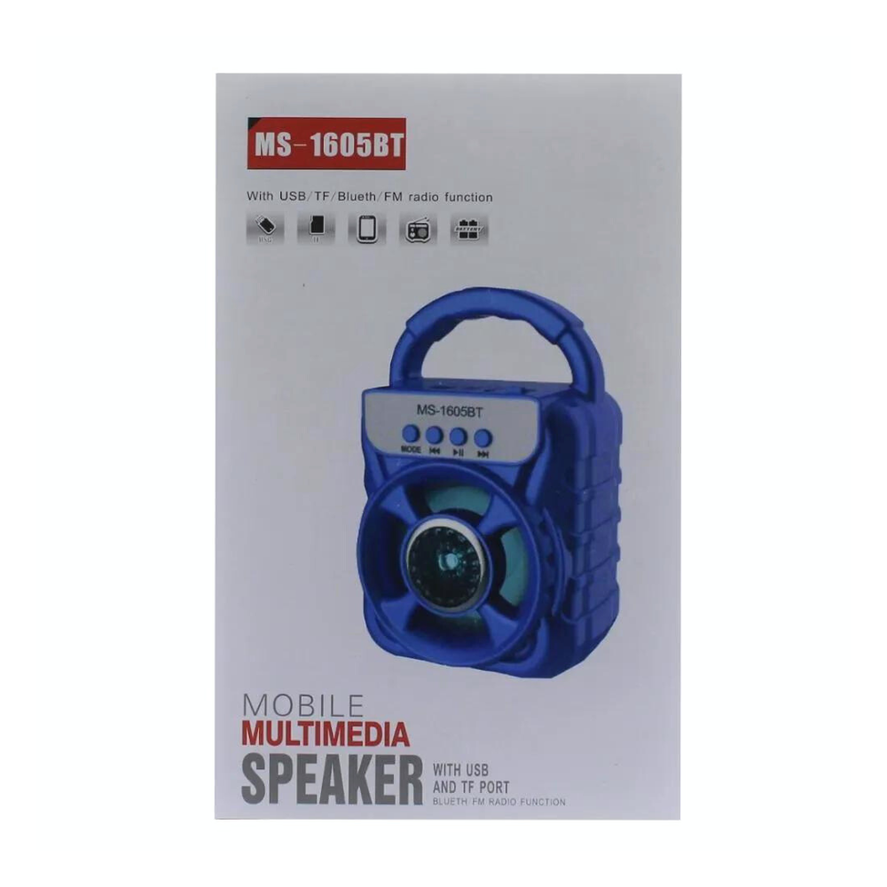 WIRELESS BLUETOOTH SPEAKER (MS-1605BT/1606BT) [MS 1605BT]