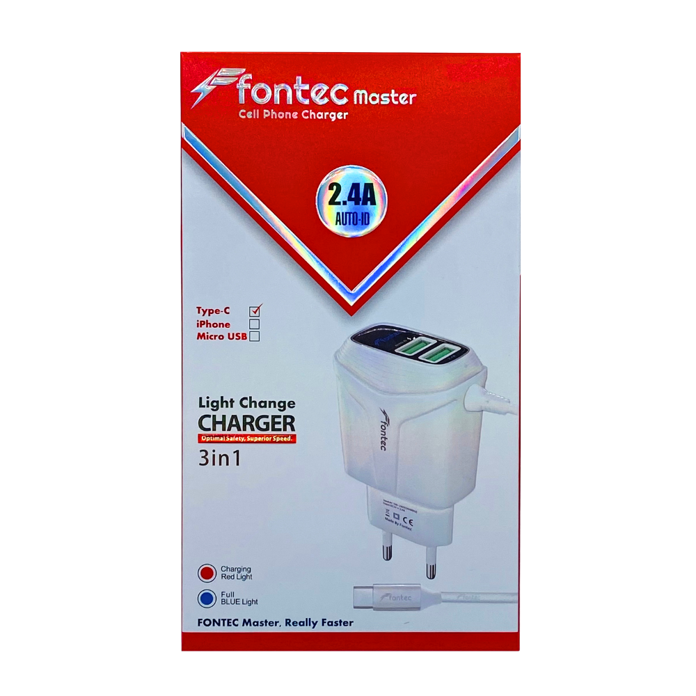 FONTEC CELL PHONE CHARGER MASTER (TYPE-C) [CH MASTER TYPEC]