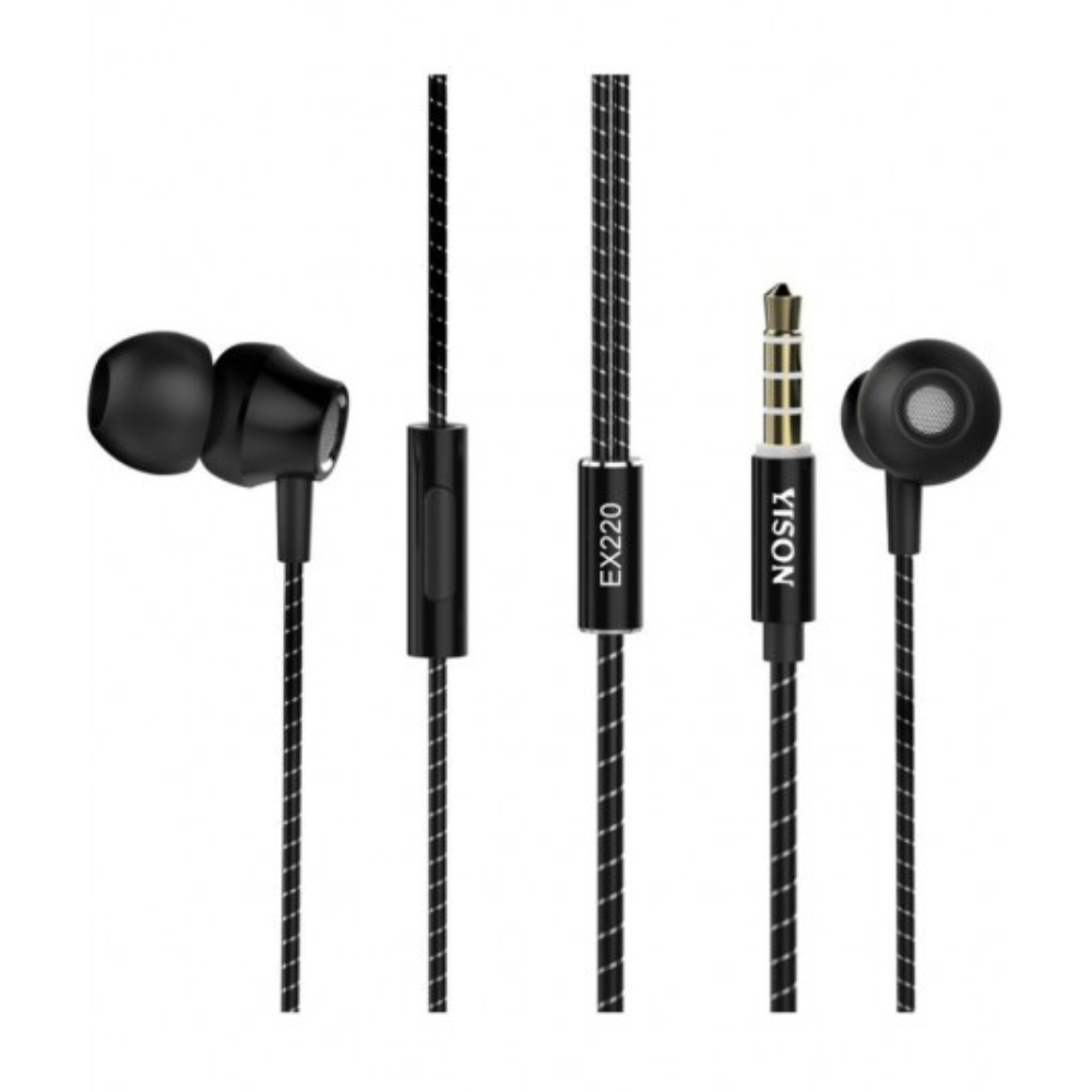 YISION METAL HIFI EARPHONE EX220 [HF METAL EX220]