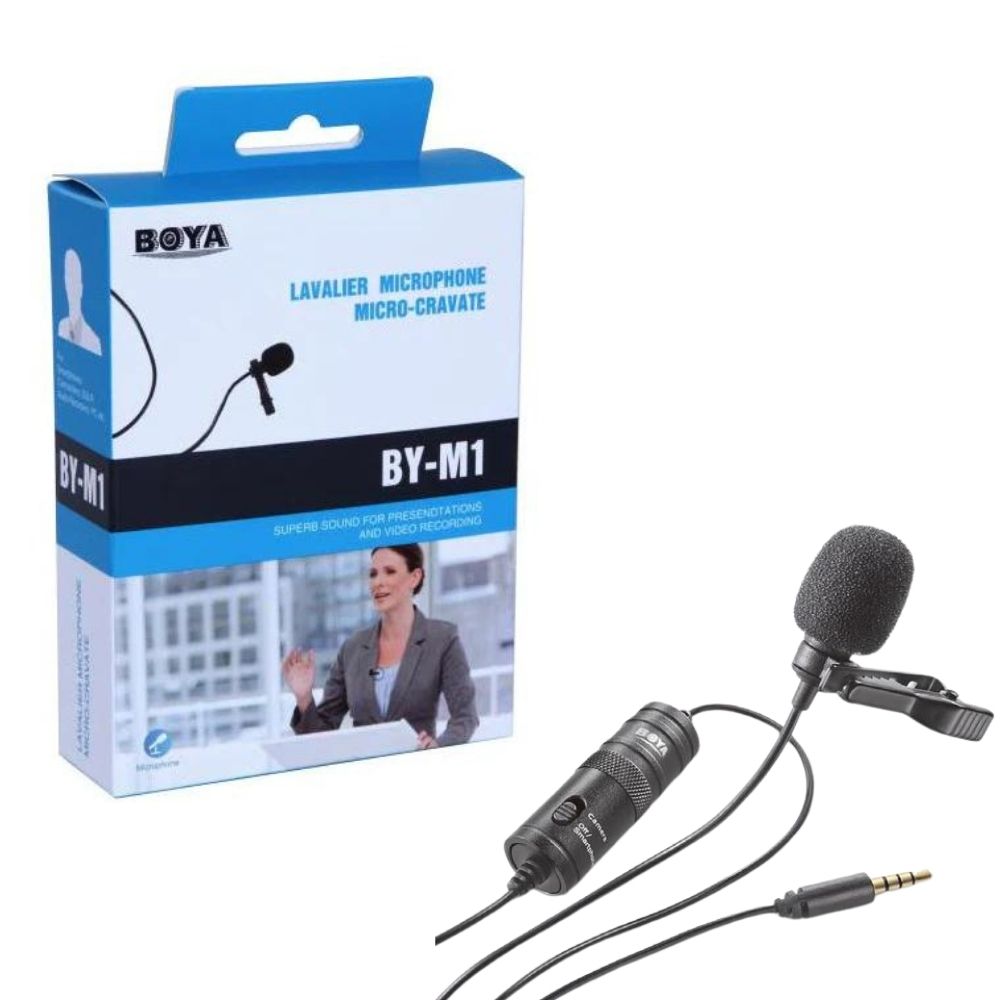 BOYA MIC  SUPER SOUND FOR PRESENTATION AND VIDEO RECORDING (BY-M1) [BY M1]