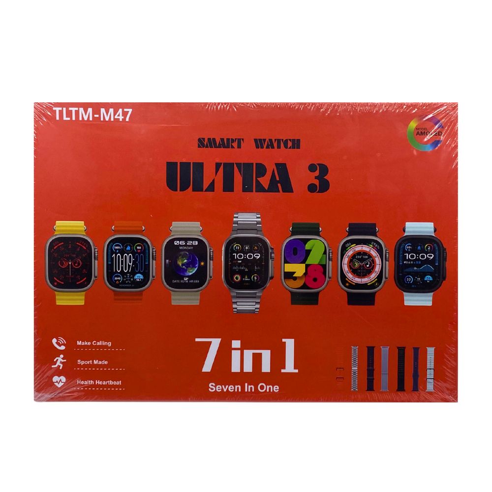 SMART WATCH ULTRA3 7IN1 (TLTM-M47) [WATCH TLTM-M47 METAL]