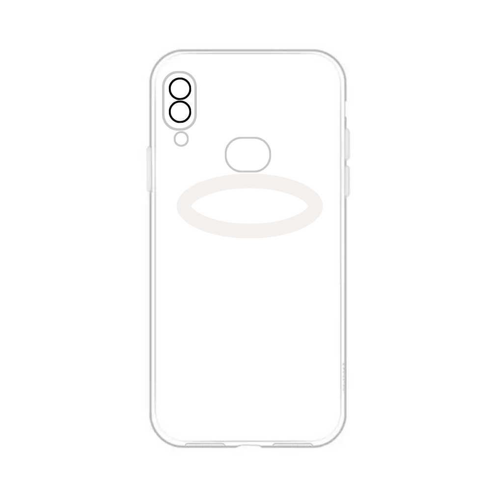 WHITE TPU CAMERA LENS POUCH (SAMSUNG A10S) [PO A10S-14]