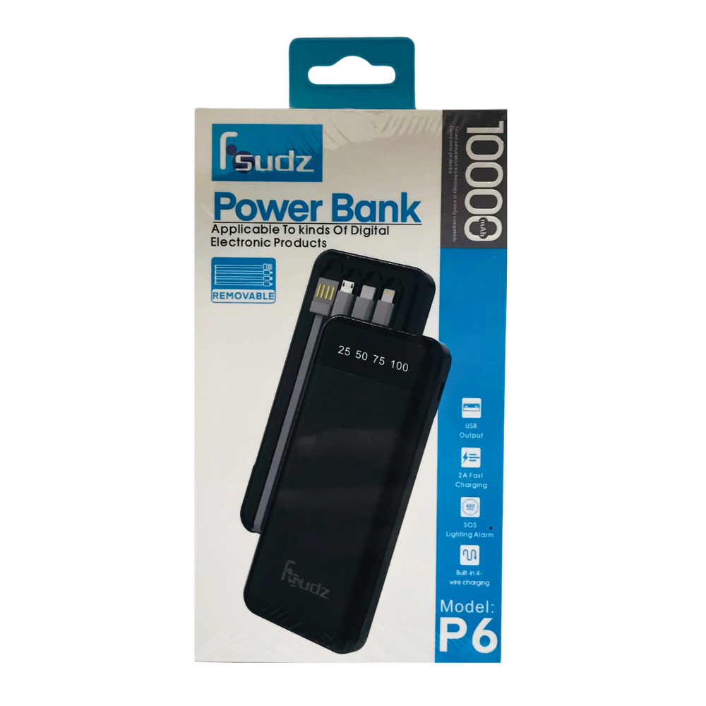 POWER BANK 10000mAh (P6) [CH EMG P6] 