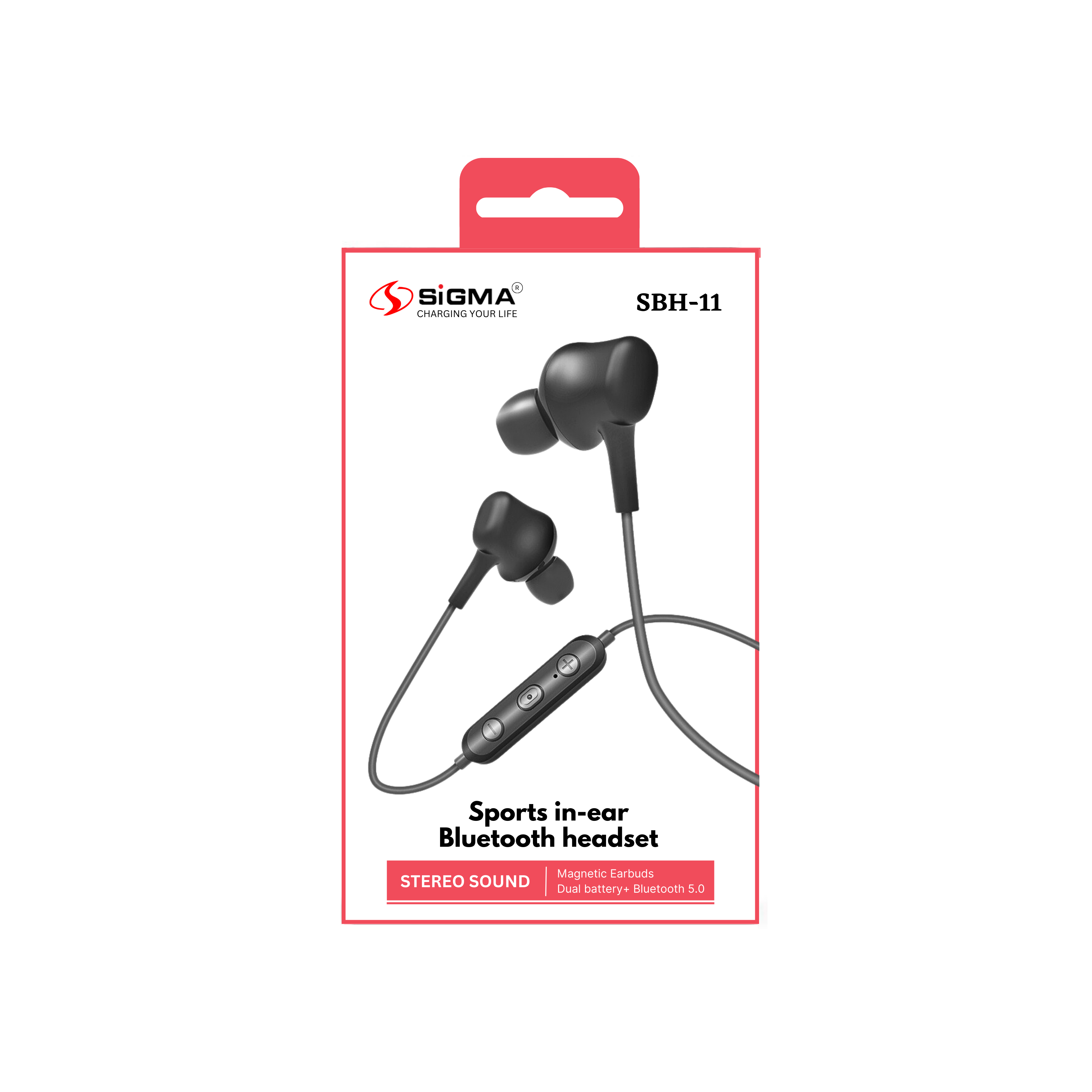 WIRELESS BLUETOOTH SPORT HEADSET (SBH-11) [HF BT SIGM-11]