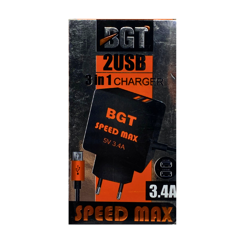 BGT 3.4A FAST CHARGER MICRO (SPEED MAX) [CH SPEED MAX]