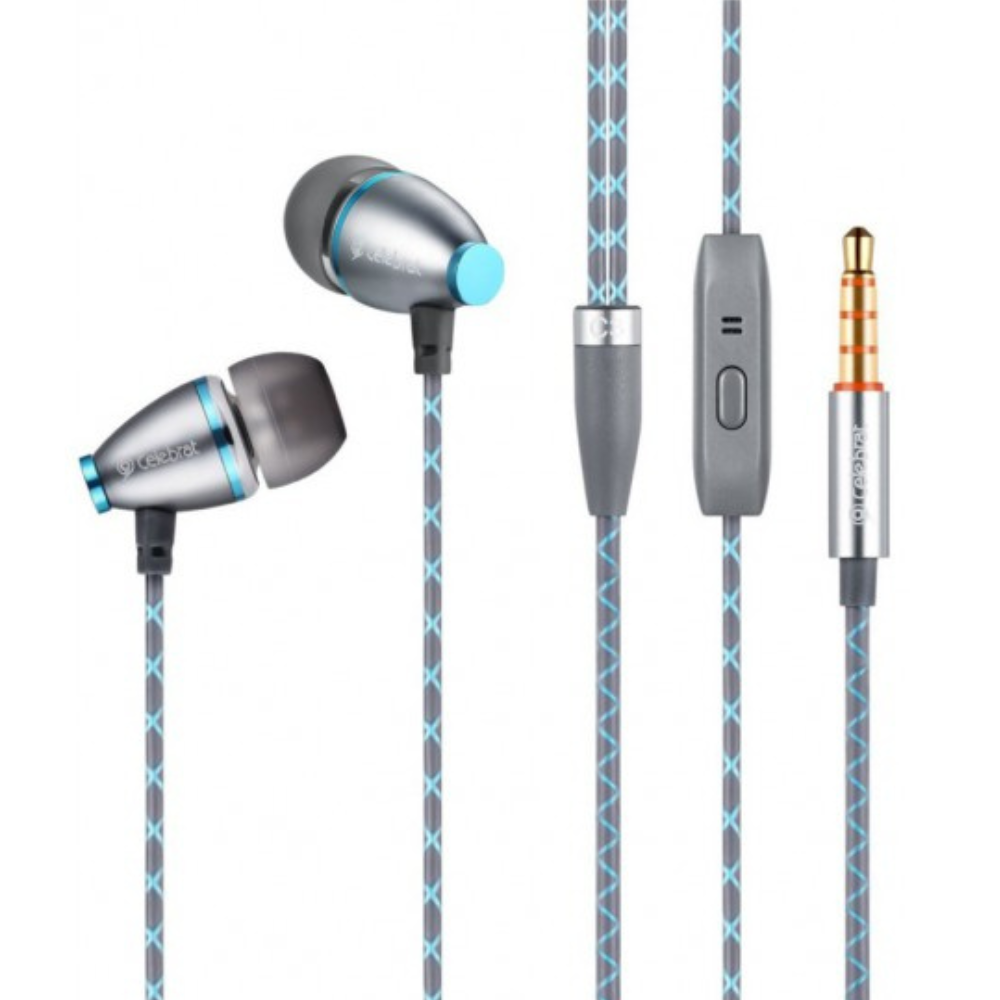 HIGH-FIDELITY METAL BASS EARPHONE C3 [HF METAL C3]