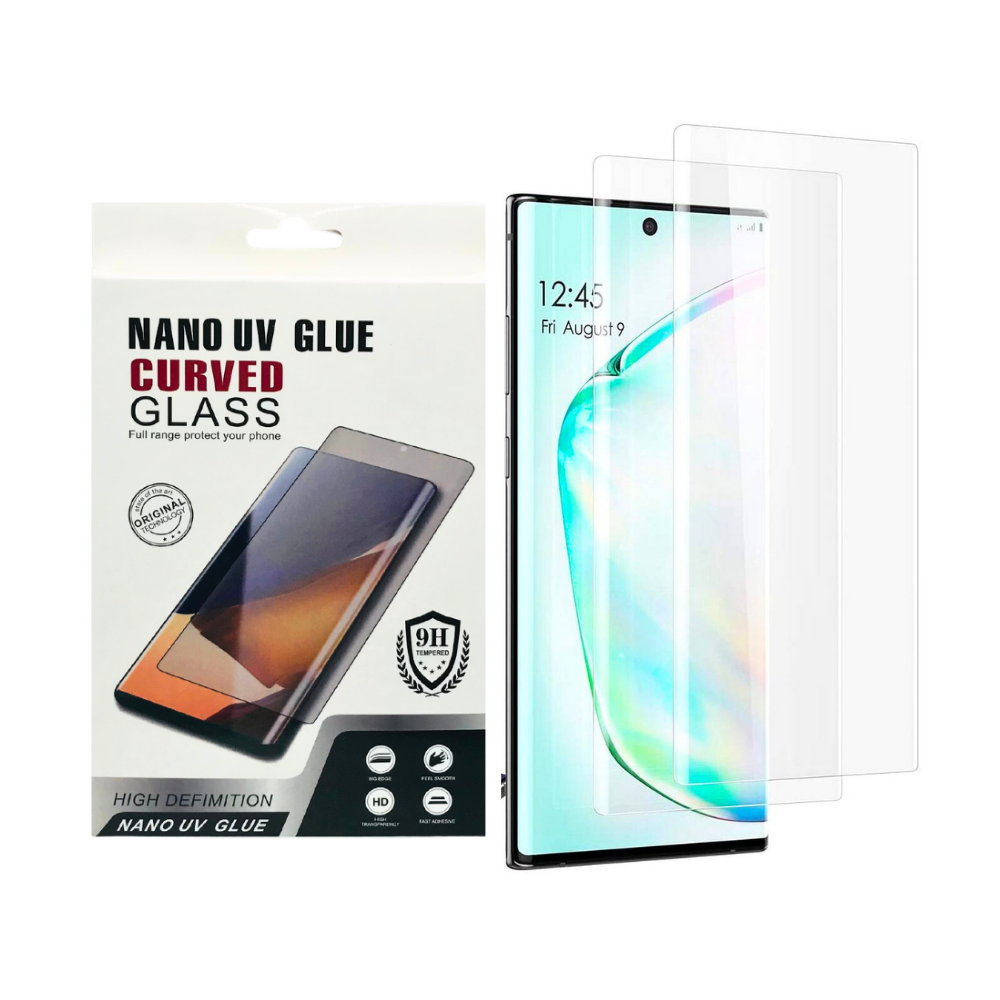 UV CURVED SCREEN GLASS EDGE TO EDGE (SAMSUNG NOTE10) [PL NOTE10-10]