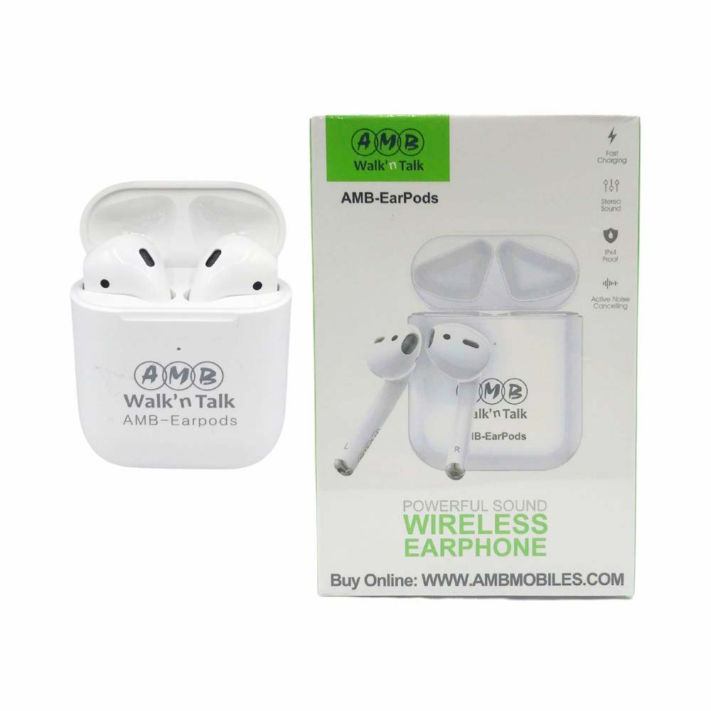 AMB WIRELESS EARPHONE [AMB-EARPODS]