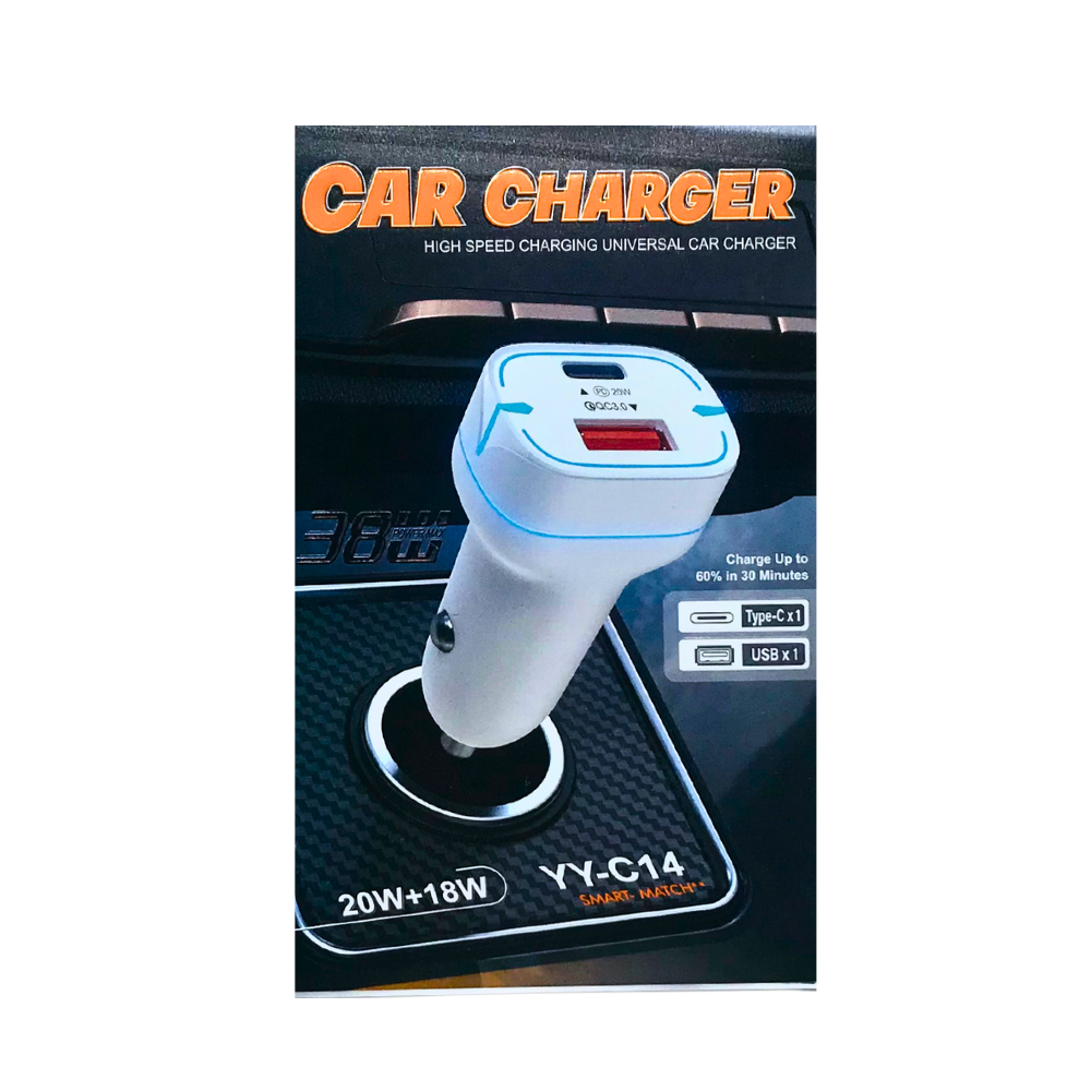 UNIVERSAL CAR CHARGER (YY-C14) [CH CAR38W]