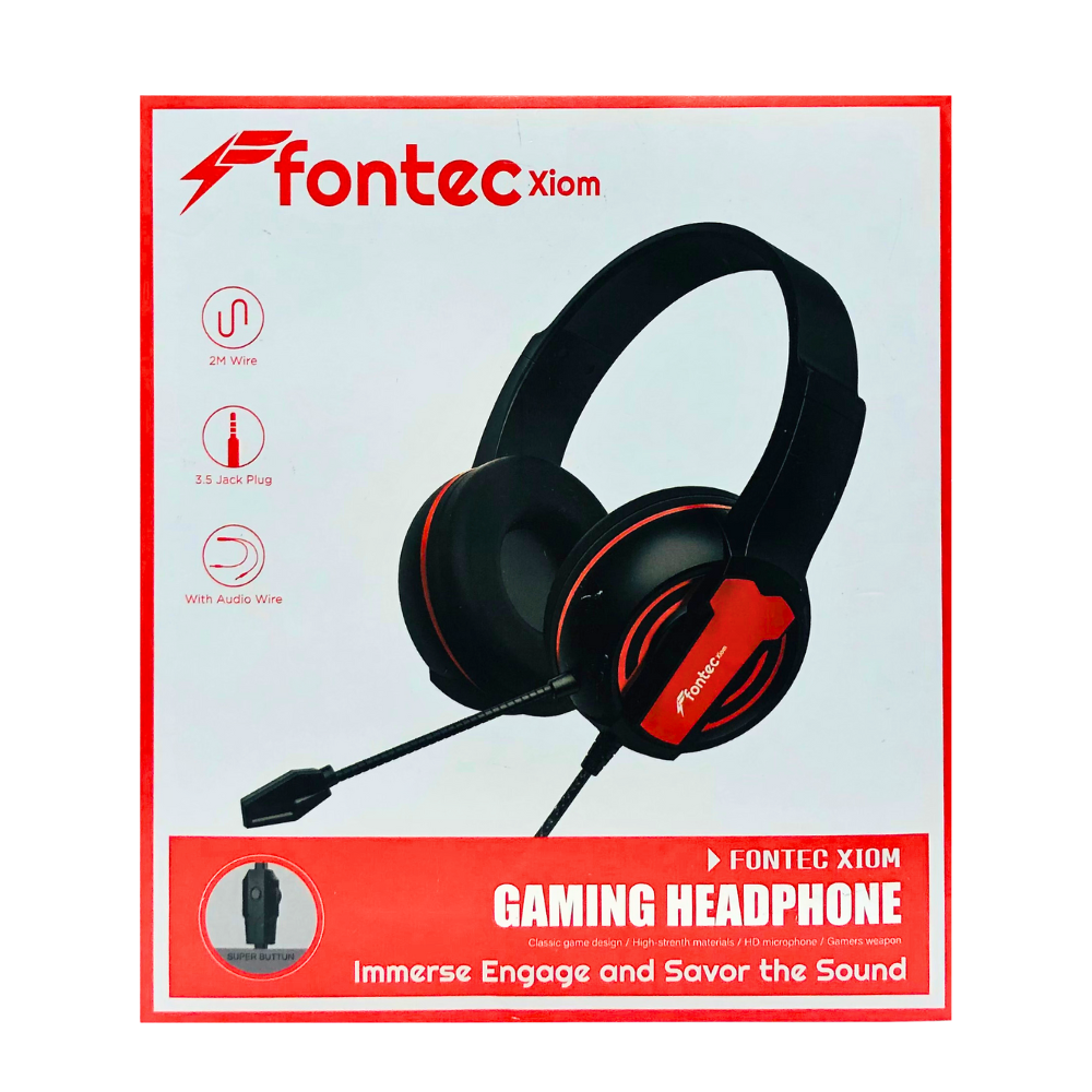 FONTEC XIOM GAMING HEADPHONE (XIOM) [HEADPHONE XIOM]