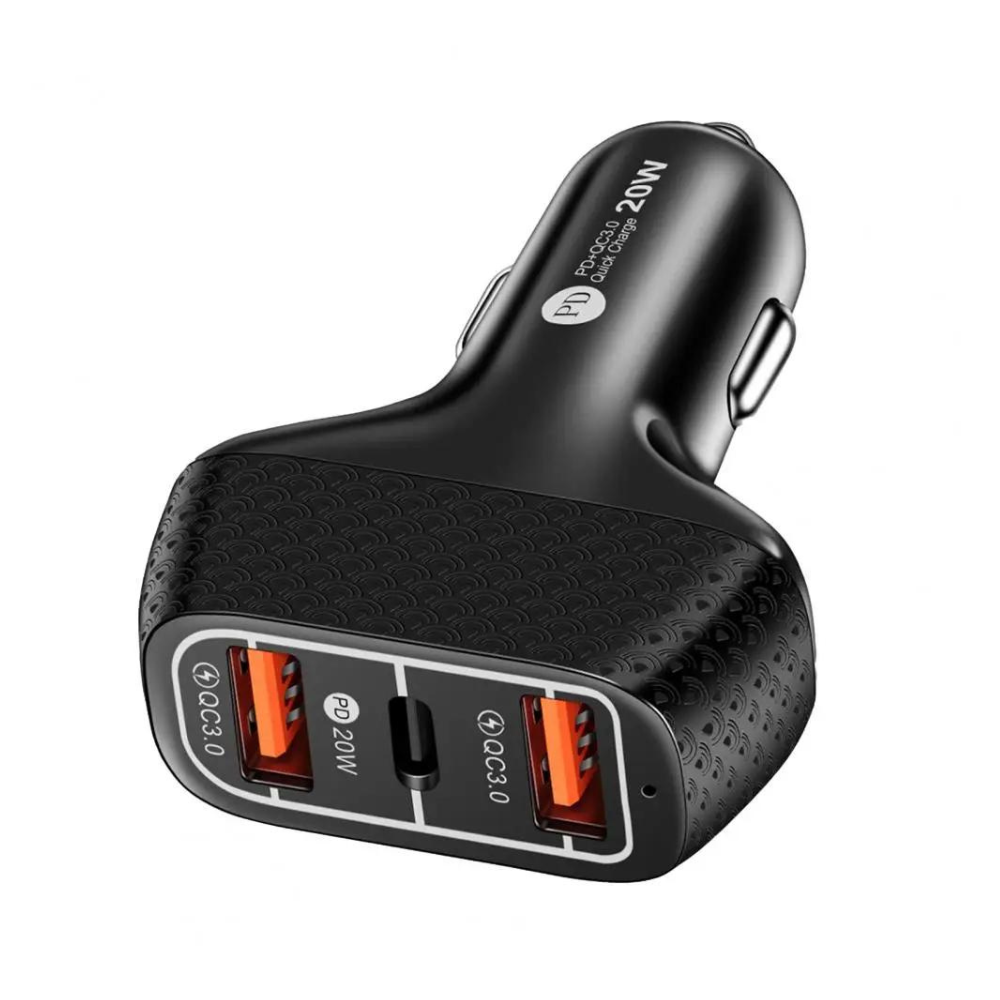 YY-C15 FAST CAR ADAPTER 38W (2USB+PD) [CH CAR 38W]