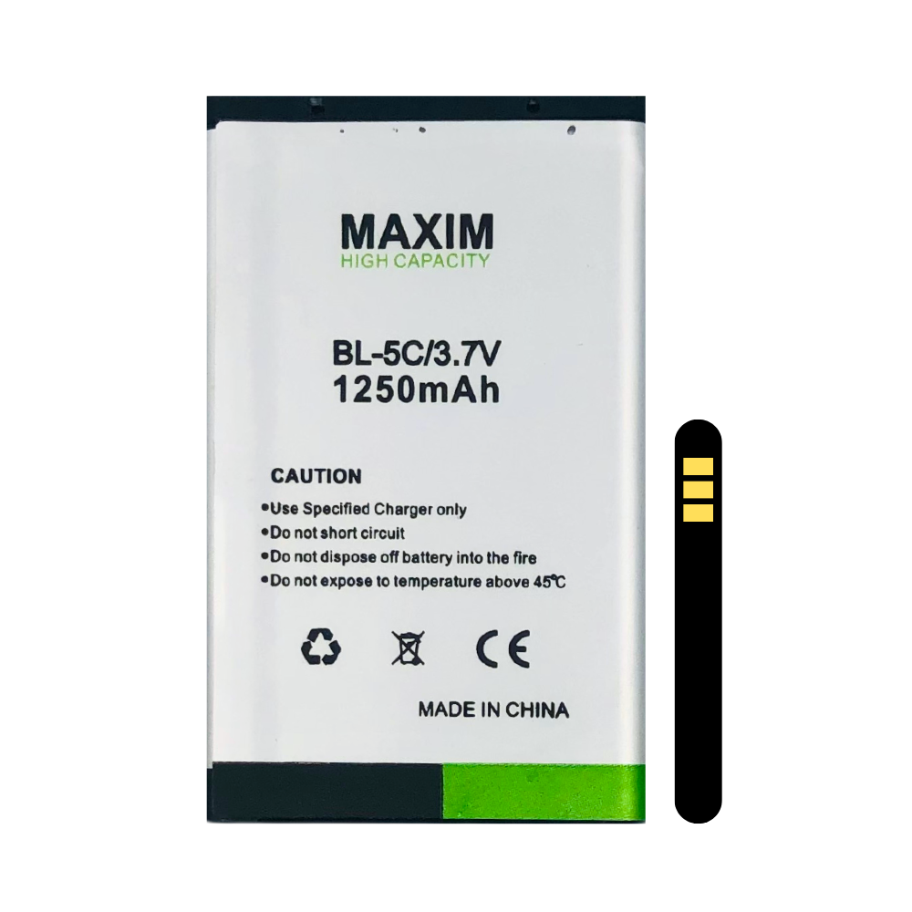 MAXIM HIGH CAPACITY MOBILE BATTERY NOKIA 1100 [BT 1100-1]
