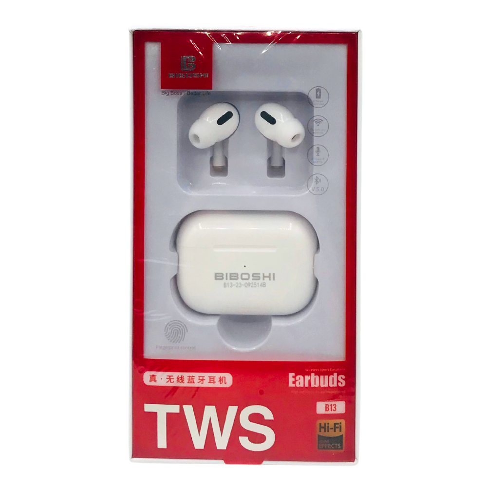 TWS BIBOSHO WIRELESS BLUETOOTH EARBUDS B13 [AIRBUDS B13]