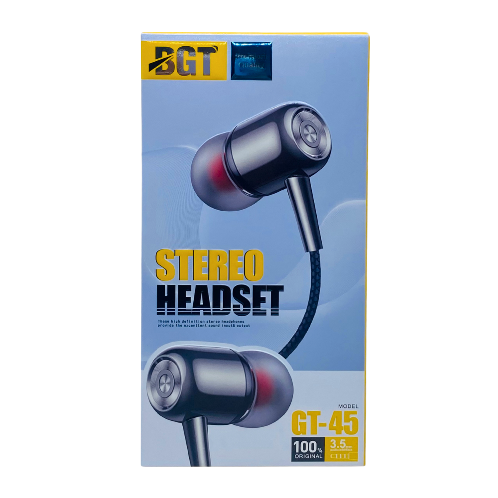  BGT STEREO HANDFREE (GT-45) [HF BGT GT45]