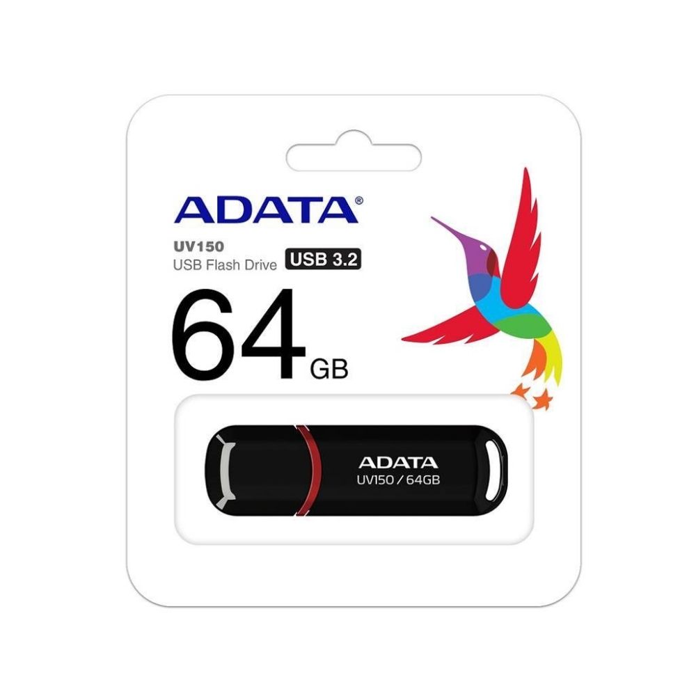 ADATA USB FLASH DRIVE UV 150 (64GB) [USB 64GB-10]