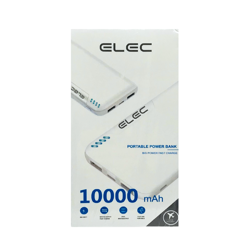 ELEC PORTABLE POWER BANK (10000mAh) [CH EMG-10]