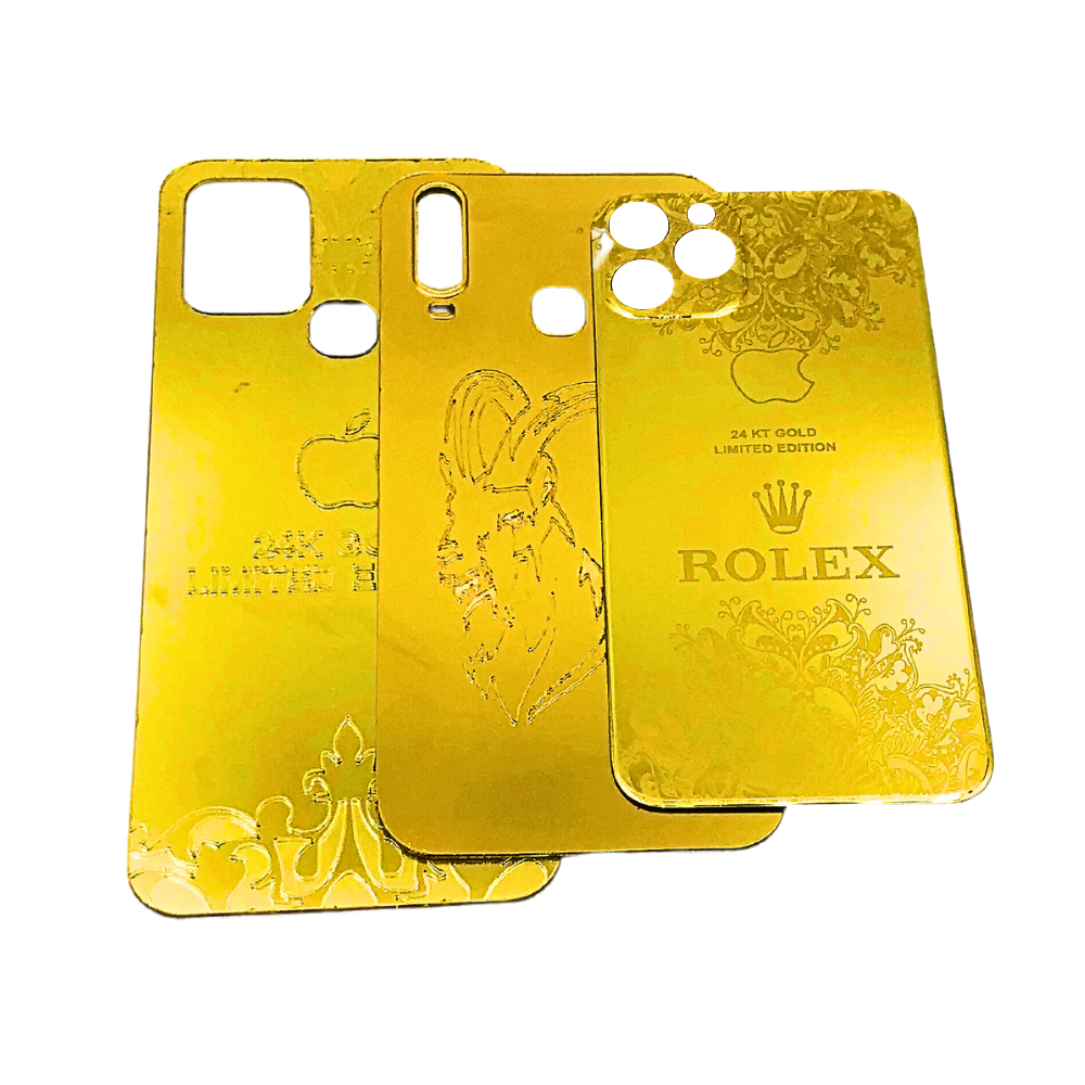 GOLDEN BACK COVER IPHONE 12 PRO MAX [PL IP12PMAX-4]