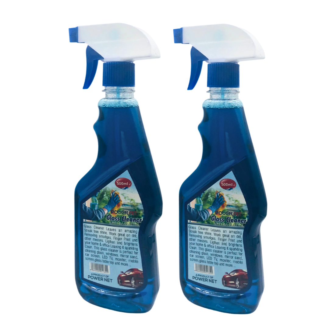 POWER NET GLASS CLEANER ANTI BACTERIAL [CLEANER-1]