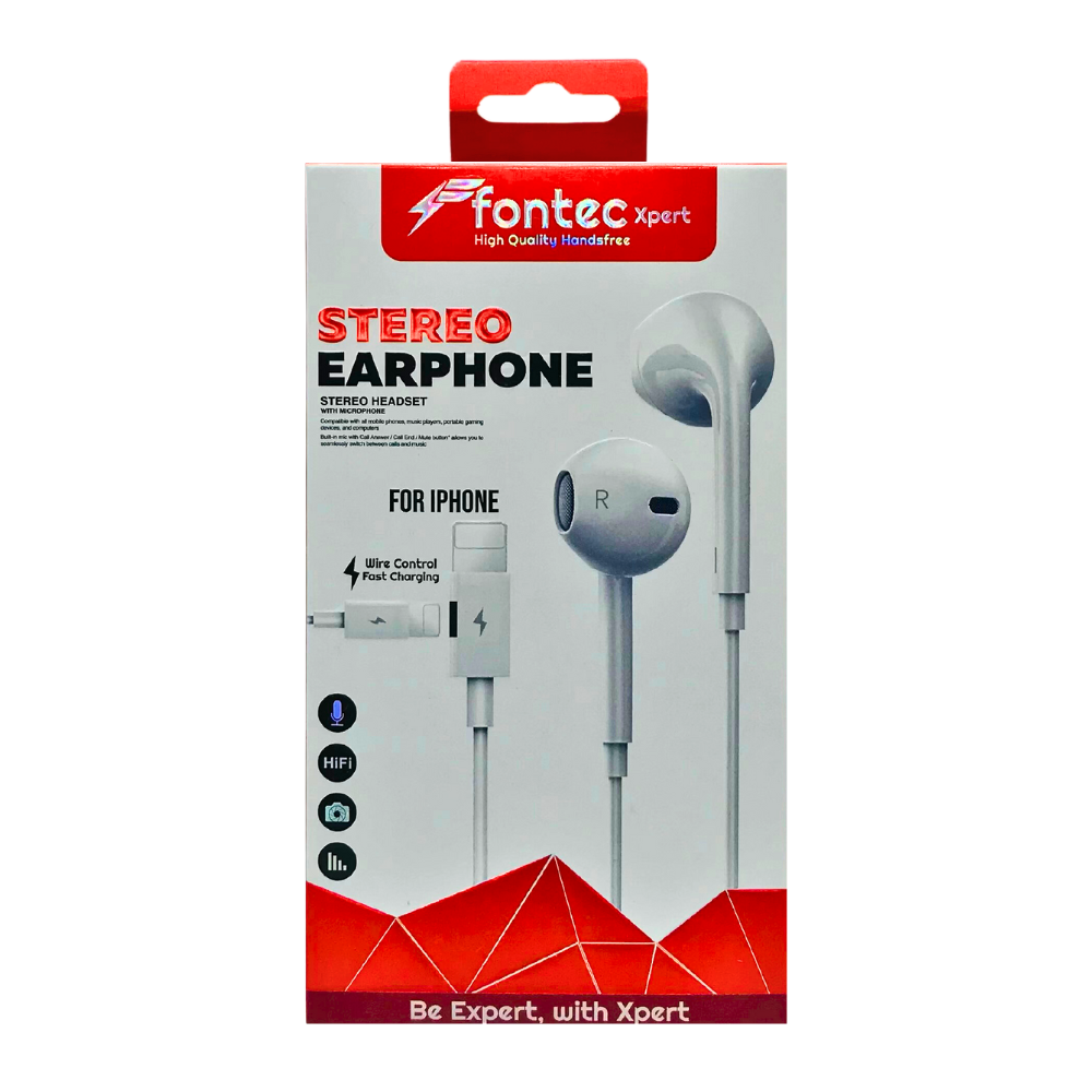 STEREO FONTEC EXPERT IPHONE HANDFREE [HF EXPERT]