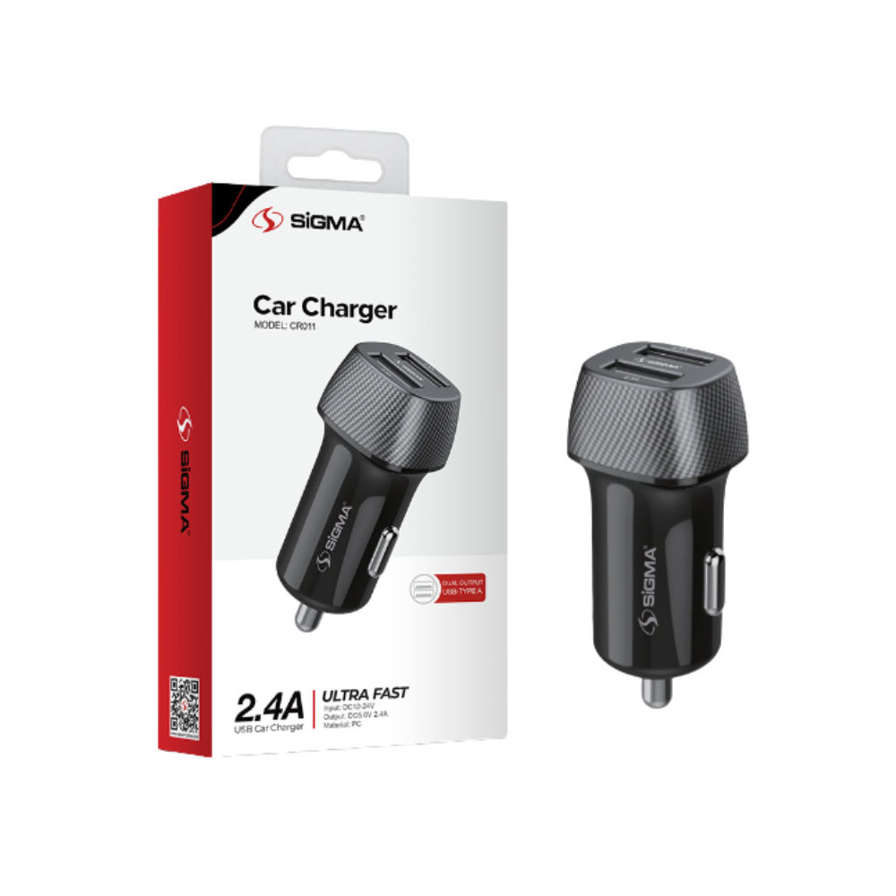 SIGMA CR011 DUAL CAR CHARGER [CH SIGMA CR011]
