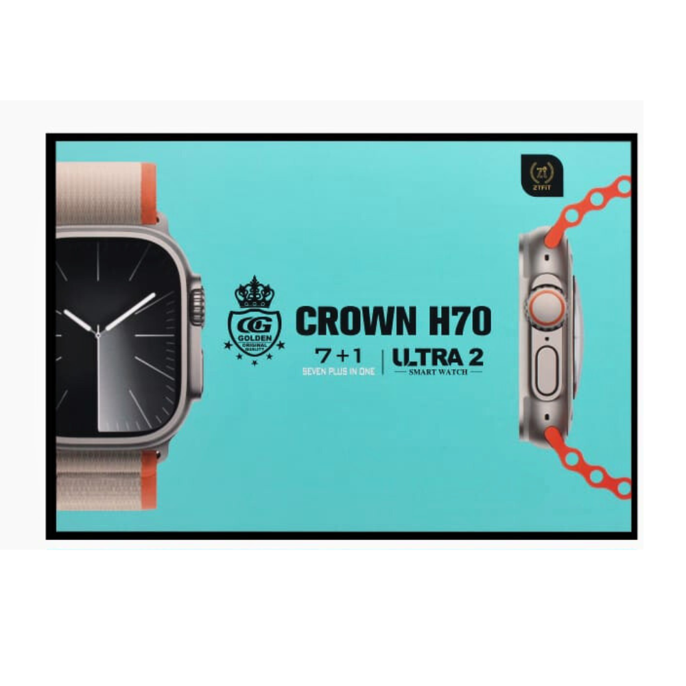 SMART MOBILE WATCH 7+1 (CROWN H70 ULTRA2) [WATCH CROWN H70]