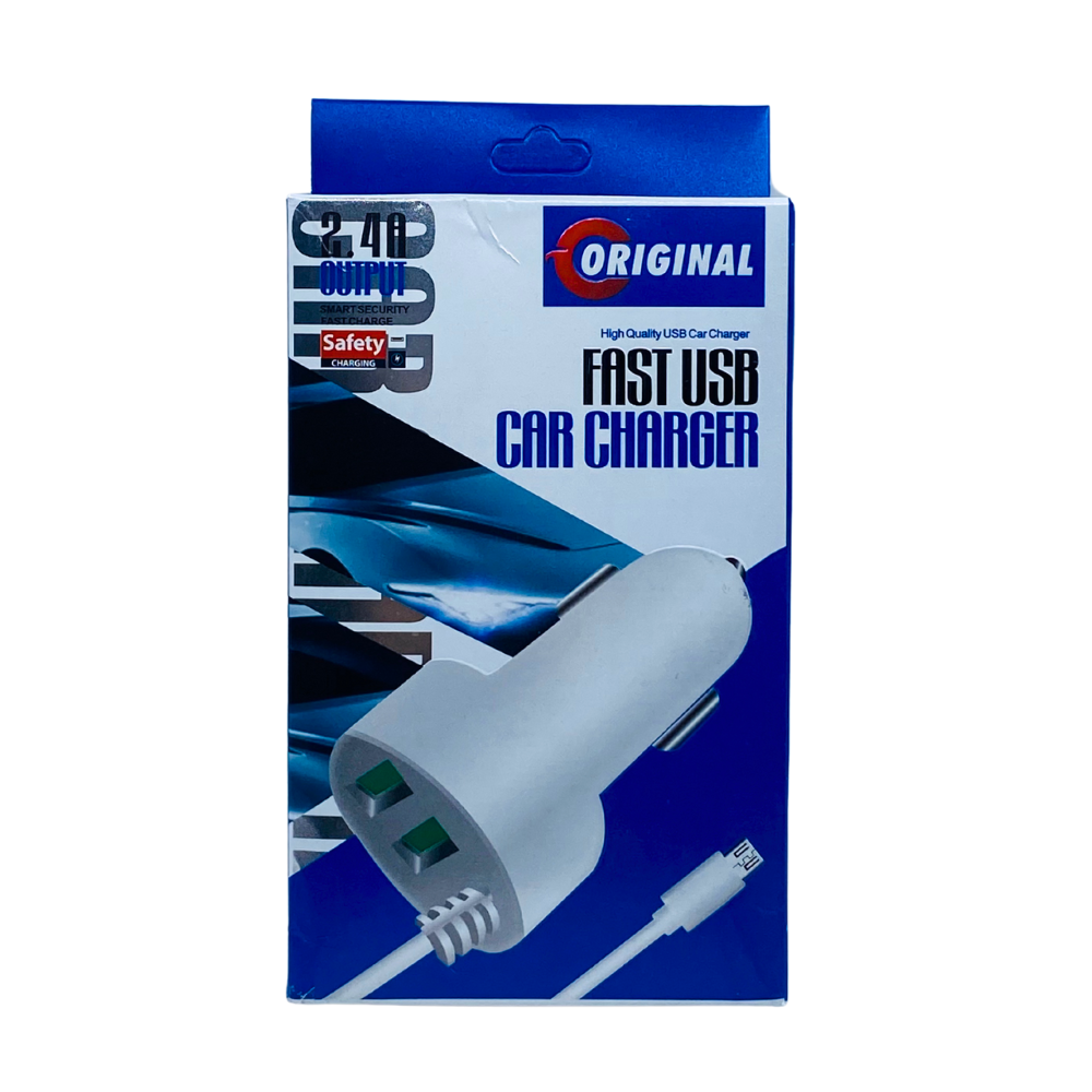 ORIGINAL FAST USB CAR CHARGER 2.4A [CH CAR 2.4A]