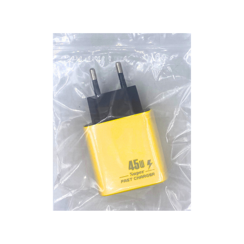 SUPER FAST CHARGING ADAPTER 45W+PD [CH 45W MAX]