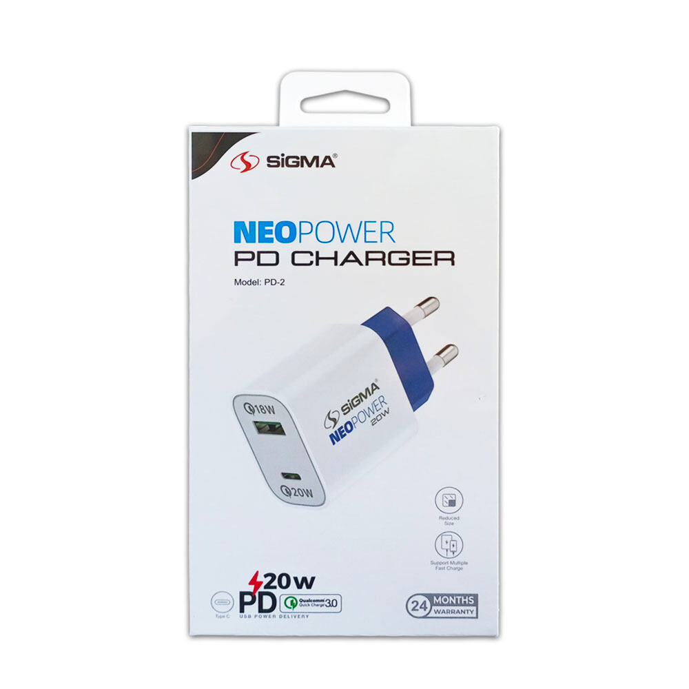 SIGMA NEO POWER PD-2 (20W) CHARGER [CH SIGMA PD-2]