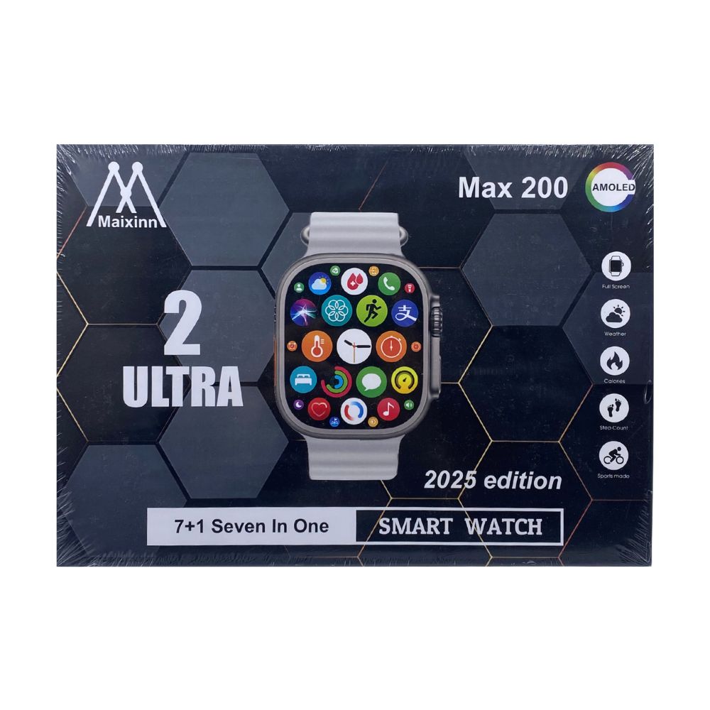 SMART WATCH ULTRA2 7IN1 (MAX 200) [WATCH MAX200 METAL]