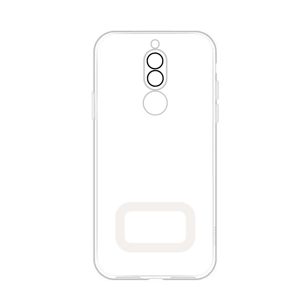 WHITE TPU CAMERA LENS POUCH (HUAWEI MATE 10 LITE) [PO M10LITE-14]