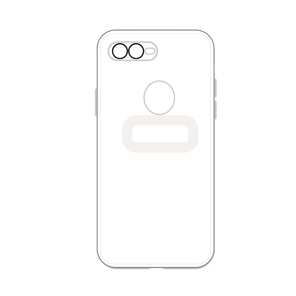 WHITE TPU CAMERA LENS POUCH (OPPO A5S) [PO A5SOPPO-14]